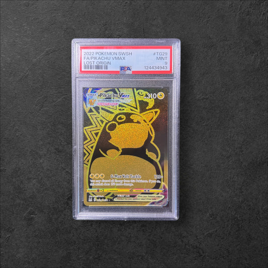 Pikachu VMAX | #TG29 | PSA 9 | Lost Origin | English | 2022