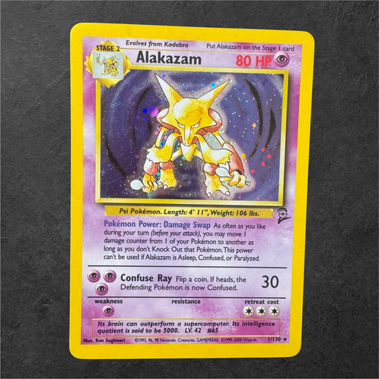 Alakazam | #1 | LP | Base Set 2 | English | 2000