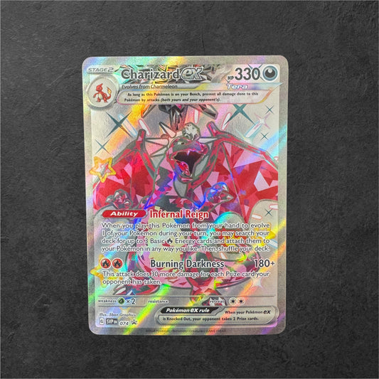 Charizard ex | #074 | NM | Paldean Fates | English | 2024