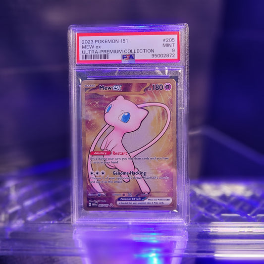 Mew ex | #205 | PSA 9 | Metal UPC Promo | English