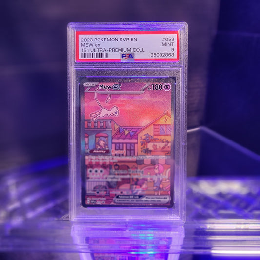 Mew ex | #053 | PSA 9 | 151 UPC Promo | English