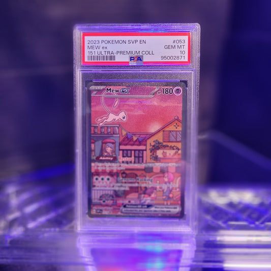 Mew ex | #053 | PSA 10 | 151 UPC | English | 2023