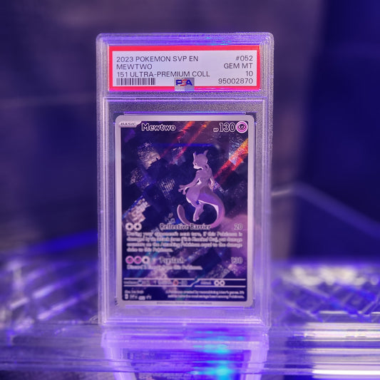 Mewtwo | #052 | PSA 10 | 151 UPC | English