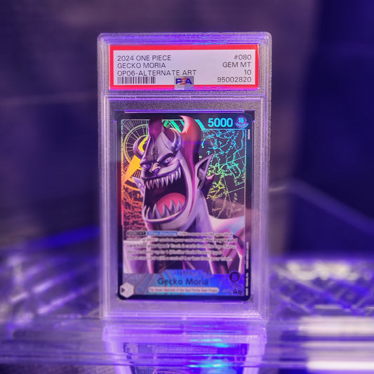 Gecko Moria | OP06-080 | PSA 10 | OP06 | English