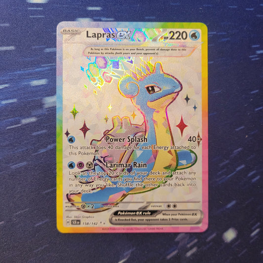 Lapras ex | #158 | NM | Stellar Crown | English | 2024