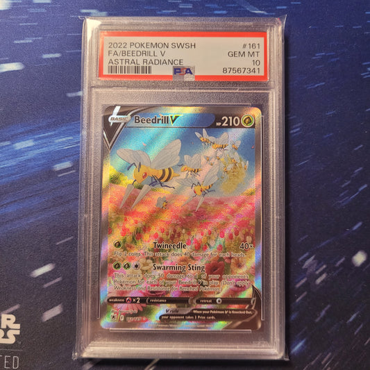 Beedrill V | #161 | PSA 10 | Astral Radiance | English | 2022