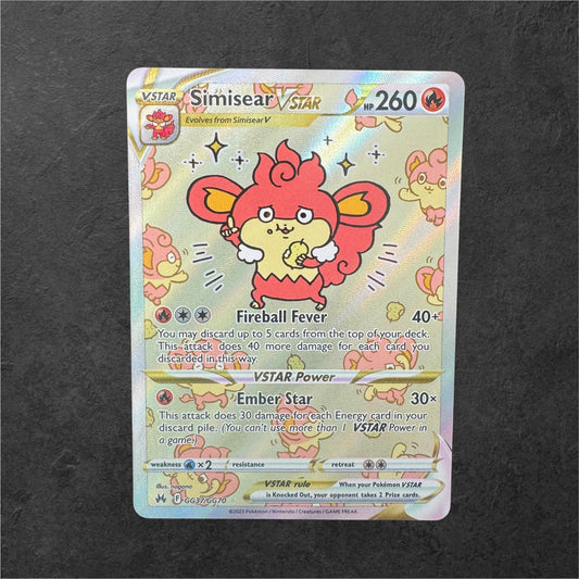 Simisear VSTAR | #GG37 | NM | Crown Zenith | English | 2023