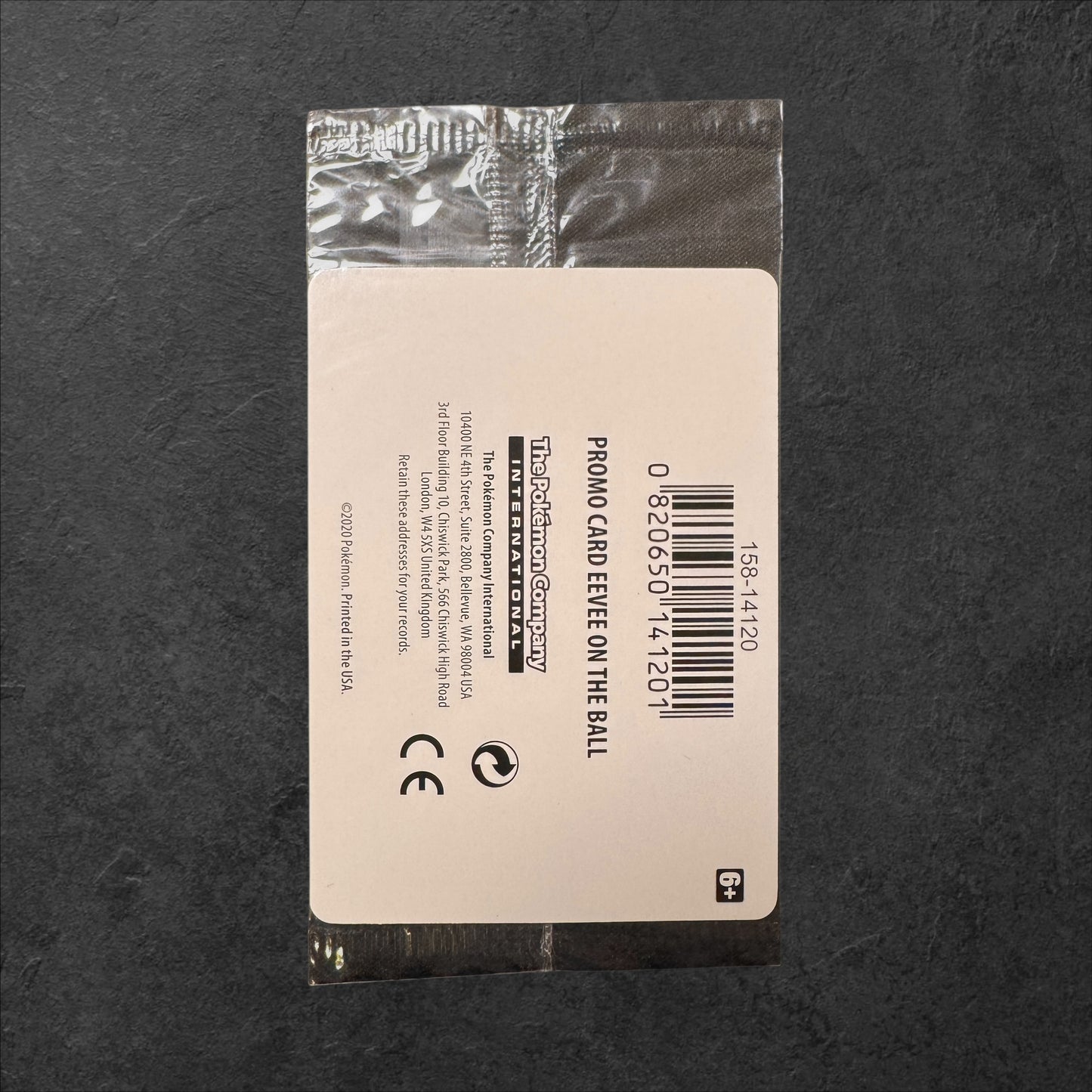 Eevee on the Ball | #002 | Sealed | On the Ball Promo | English | 2020