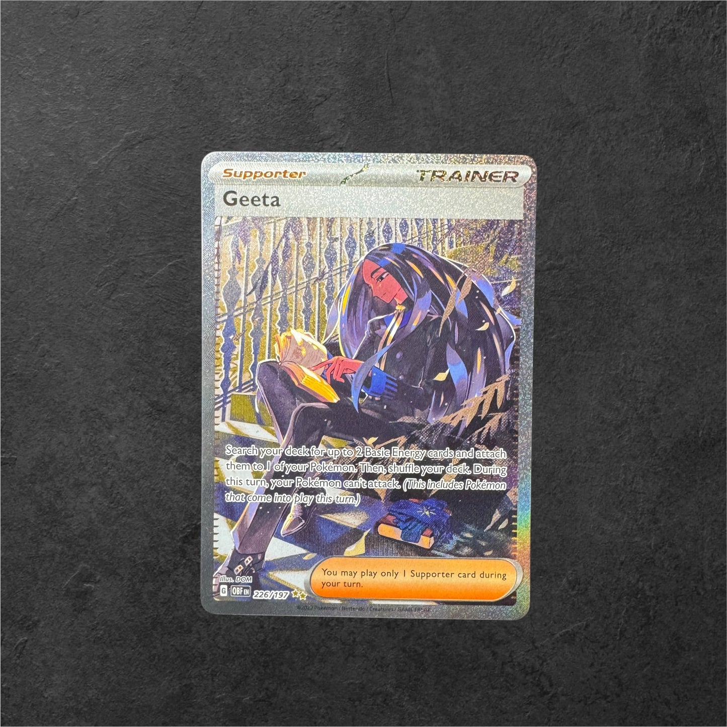 Geeta | #226 | NM | Obsidian Flames | English | 2023
