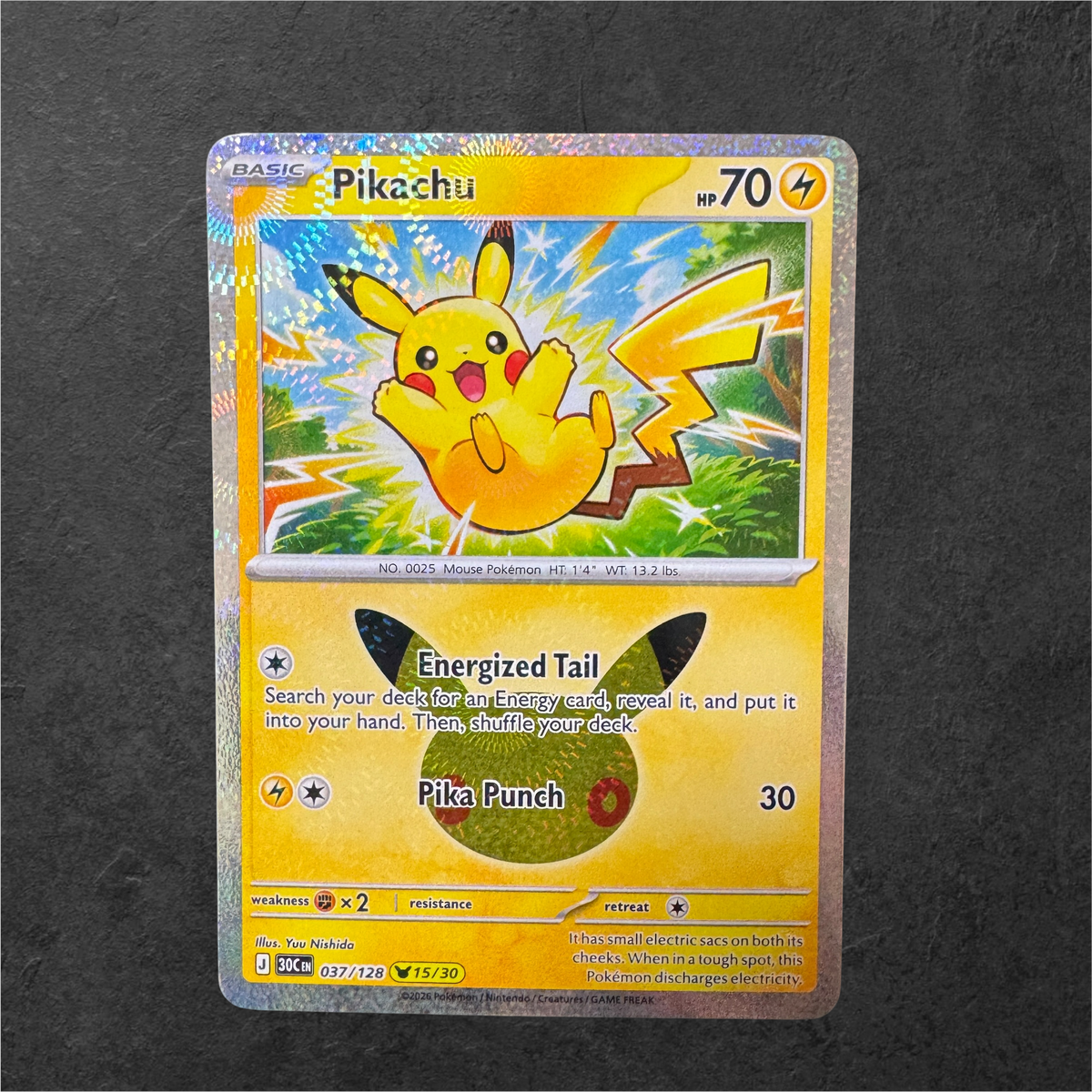30th Celebrations Pikachu, ex and promos - Choose your card