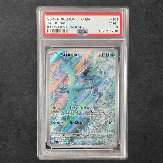 Articuno | #161 | PSA 9 | Journey Together | English | 2025