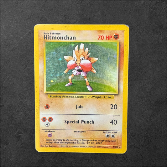 Hitmonchan | #7 | DMG | Base Set | English | 1999