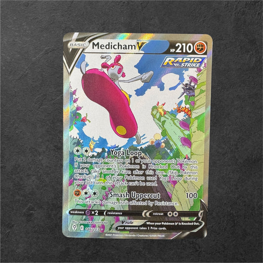 Medicham V | #186 | NM | Evolving Skies | English | 2021