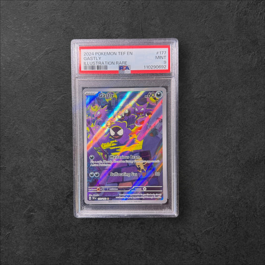Gastly | #177 | PSA 9 | Temporal Forces | English | 2024