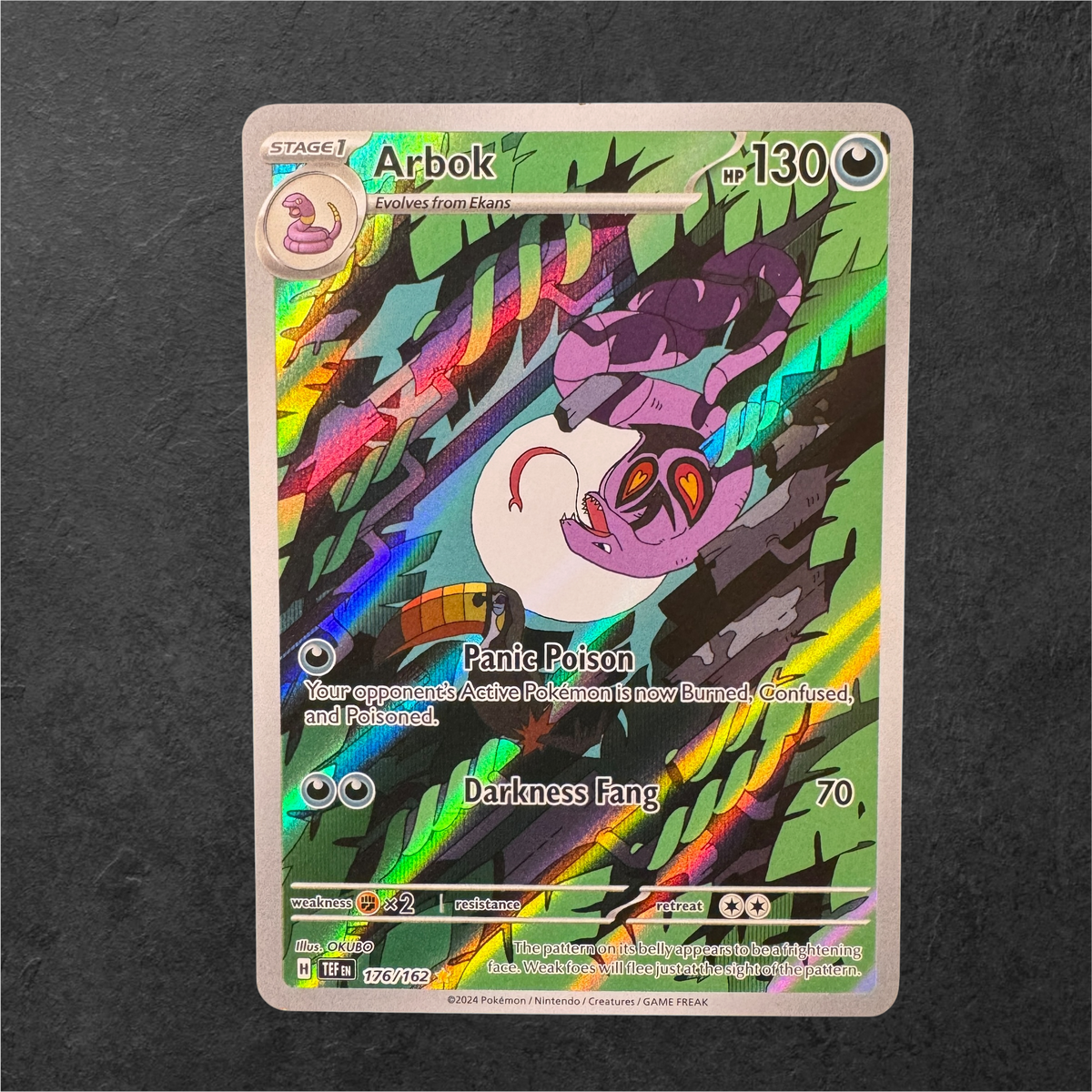 Arbok | #176 | NM | Temporal Forces | English | 2024