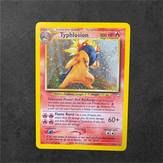 Typhlosion | #17 | MP | Neo Genesis | English | 2000