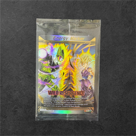 Wild Resurgence Gold Energy Marker | #M45 | Sealed | BT30 Box Topper