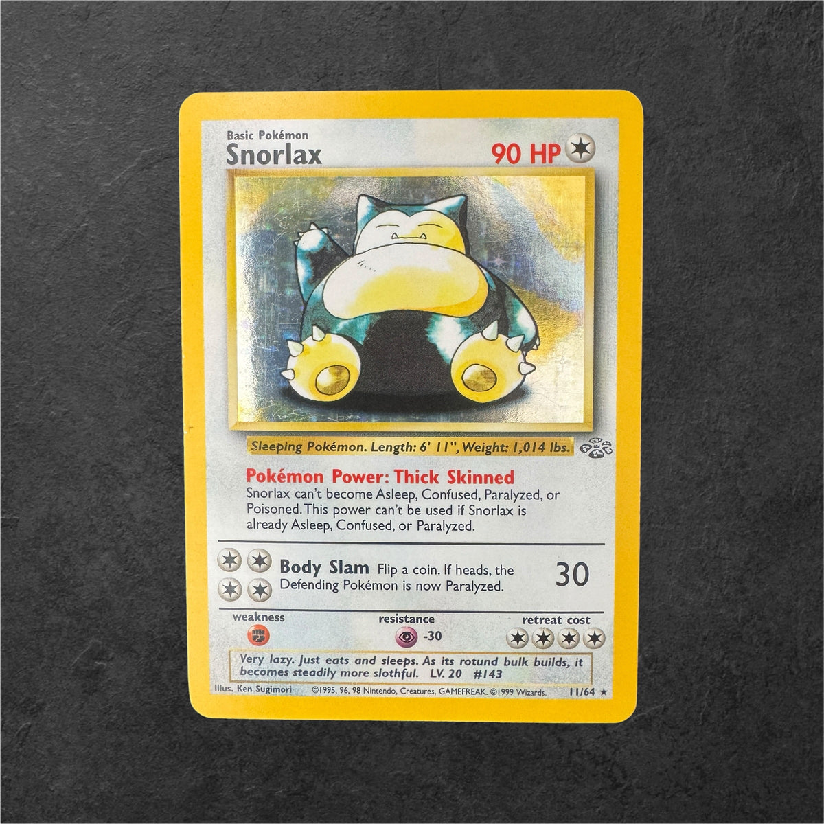 Snorlax | #11 | LP | Jungle | English | 1999