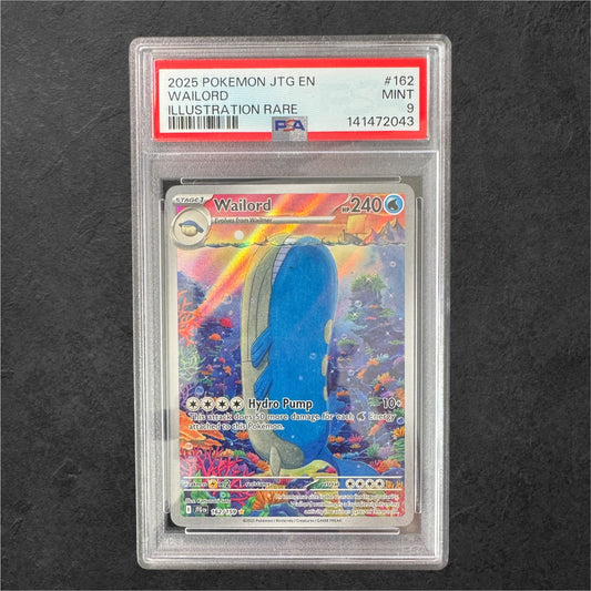 Wailord | #162 | PSA 9 | Journey Together | English | 2025