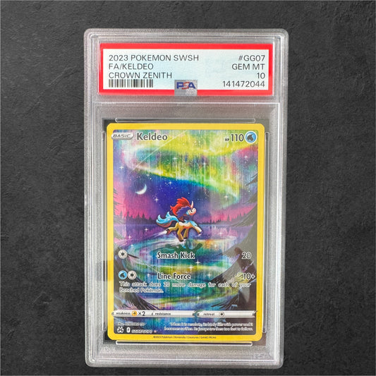 Keldeo | #GG07 | PSA 10 | Crown Zenith | English | 2023