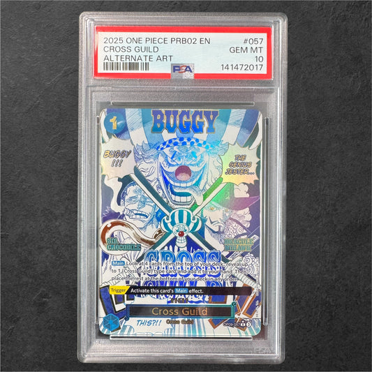 Cross Guild Manga Event | #057 | PSA 10 | PRB02 | English