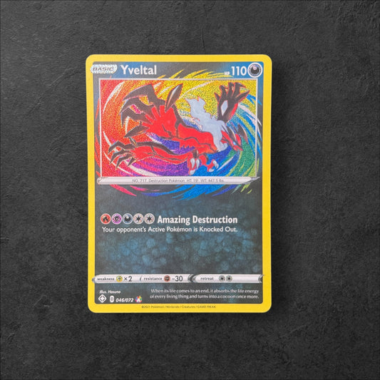 Yveltal Amazing Rare | #046 | NM | Shining Fates | English | 2021