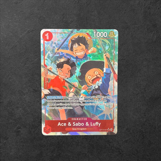 Ace & Sabo & Luffy | #OP13-007 | OP13 | English