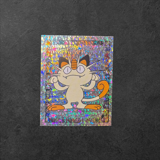 Meowth | #S11 | NM | Merlin Stickers Series 1 | English | 1999