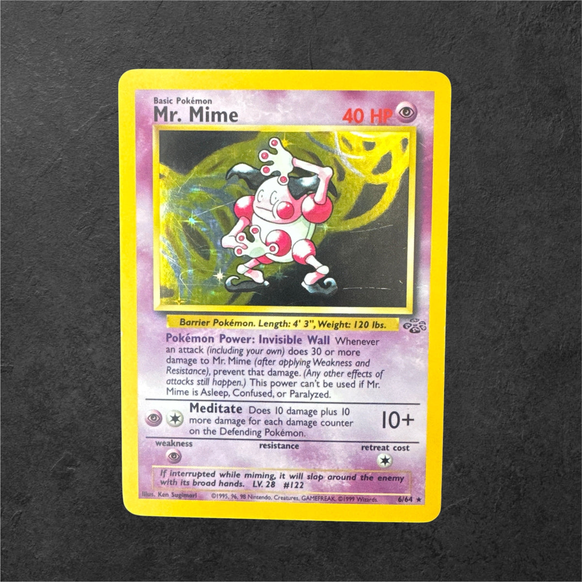 Mr. Mime | #6 | MP | Jungle | English | 1999