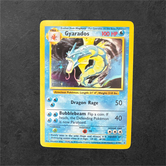 Gyarados  | #1 | LP | Base Set | English | 1999