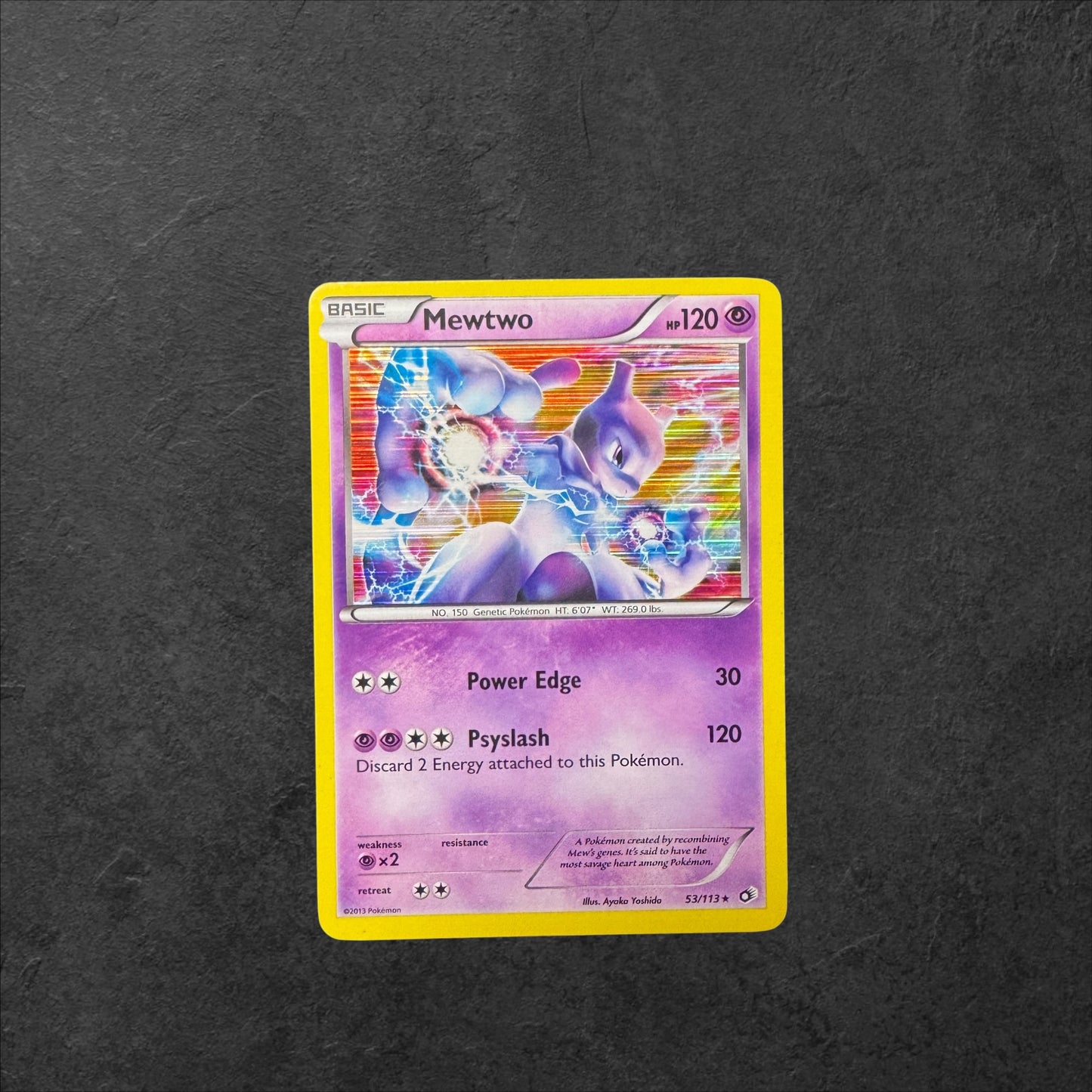 Mewtwo | #53 | MP | Legendary Treasures | English | 2013