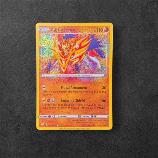 Zamazenta Amazing Rare | #102 | NM | Vivid Voltage | English | 2020