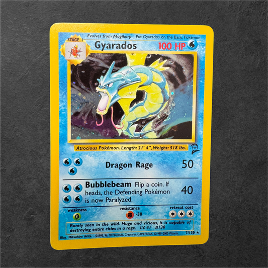 Gyarados | #7 | MP | Base Set 2 | English | 2000