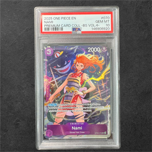 Nami (Gengar) | #070 | PSA 10 | Best Selection Vol.4 | English