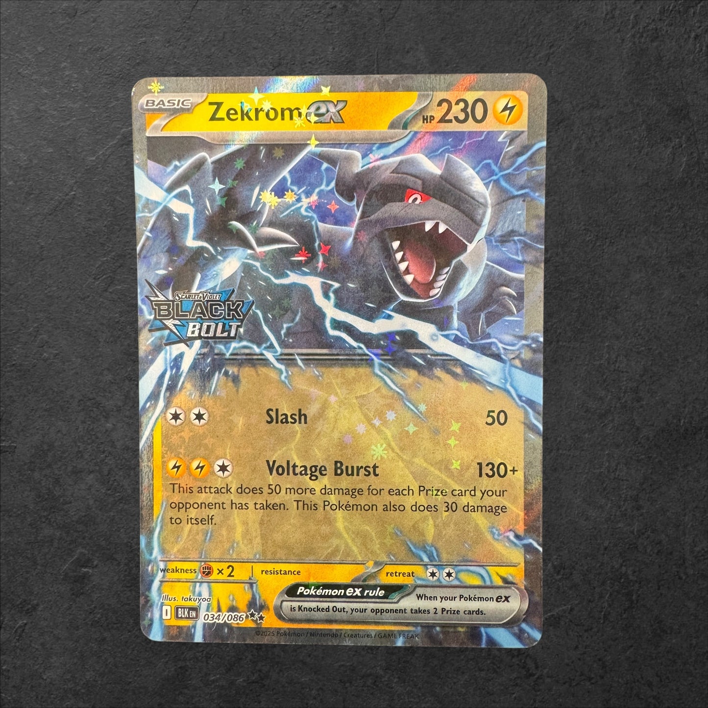 Stamped Promo Bundle - Victini, Zoroark, Zekrom ex & Reshiram ex | NM | Heavy Hitters Promos | English | 2025