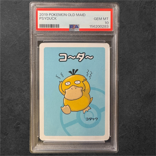 Psyduck | PSA 10 | Old Maid Red Deck | Japanese | 2019