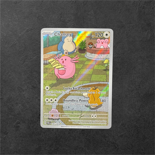 Chansey | #187 | NM | Twilight Masquerade | English | 2024