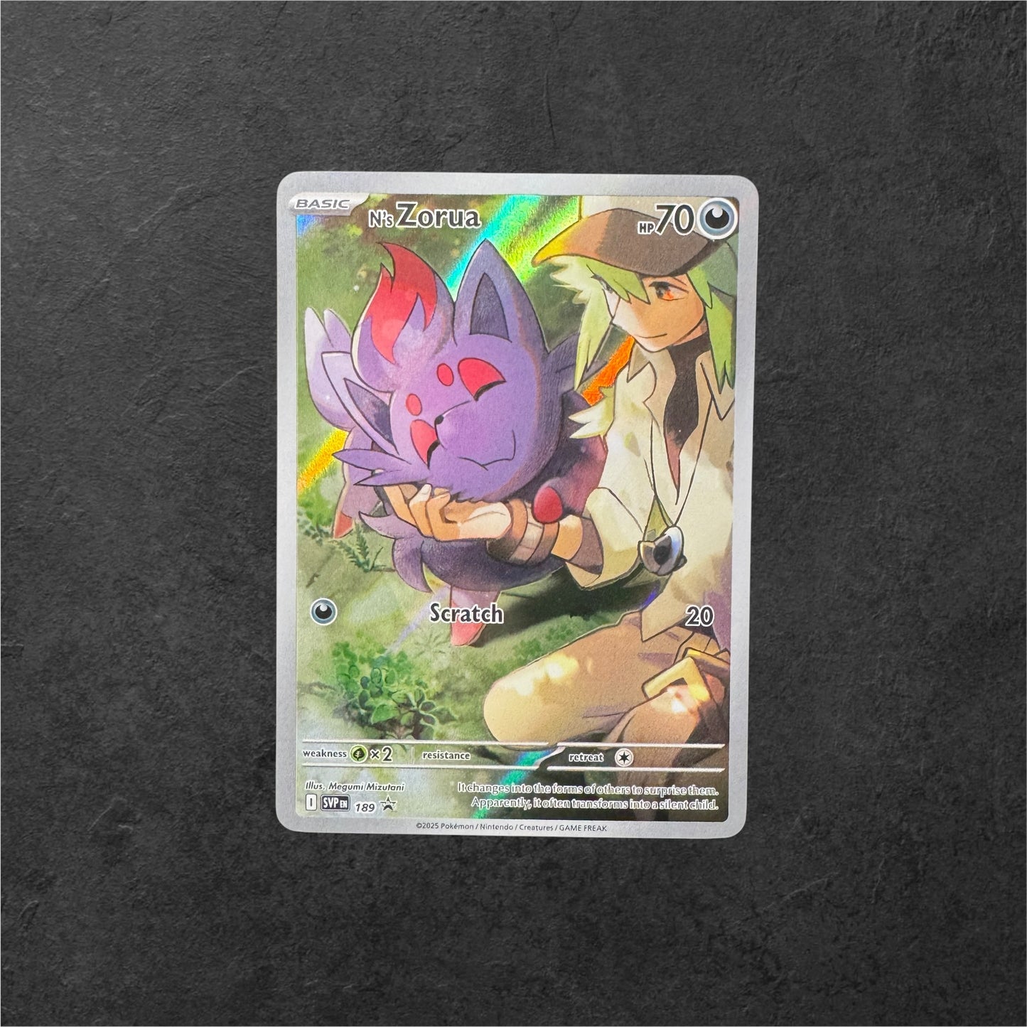 N's Zorua | #189 | NM | Journey Together ETB | English | 2025