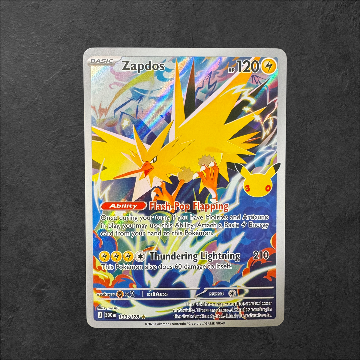 Zapdos | #5 | NM | 30th Celebrations | English | 2026