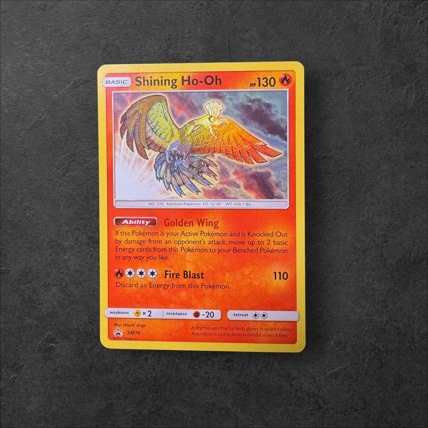 Shining Ho-Oh | #SM70 | LP | Shining Legends | English | 2017