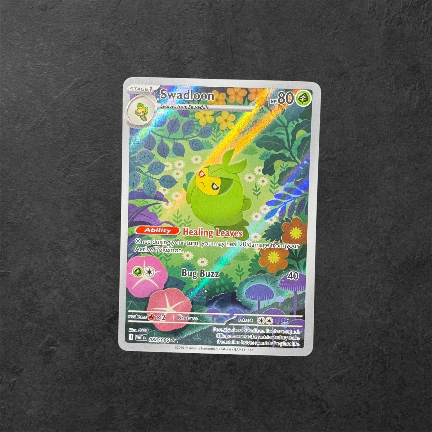 Swadloon | #088 | NM | White Flare | English | 2025