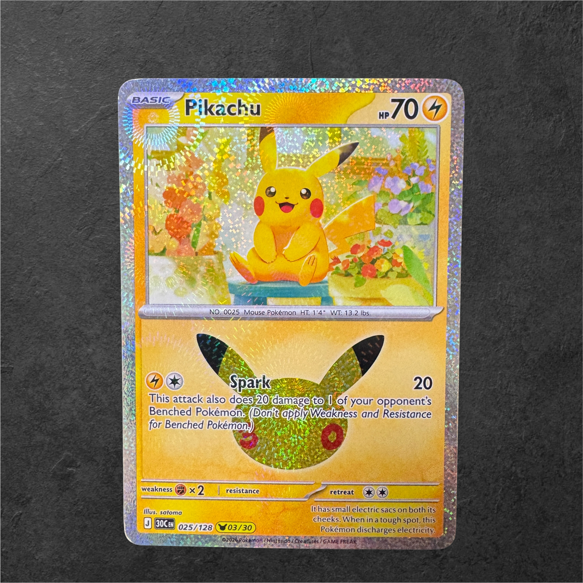 30th Celebrations Pikachu, ex and promos - Choose your card