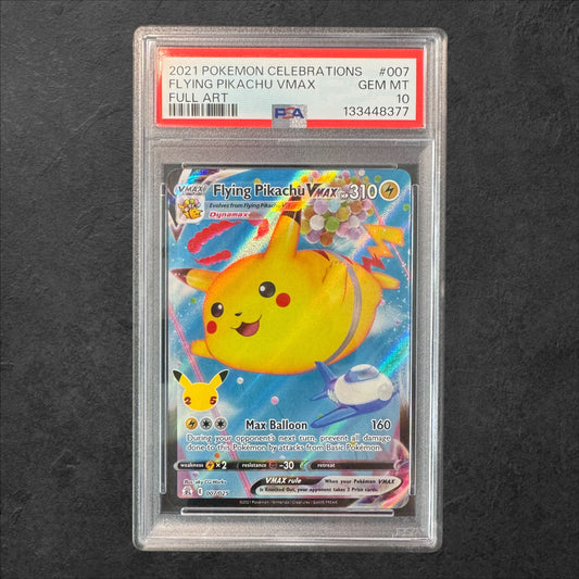 Flying Pikachu VMAX | #007 | PSA 10 | Celebrations | English | 2021