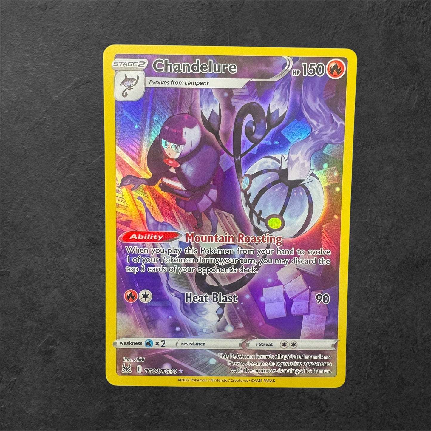 Chandelure | #TG04 | NM | Lost Origin | English | 2022