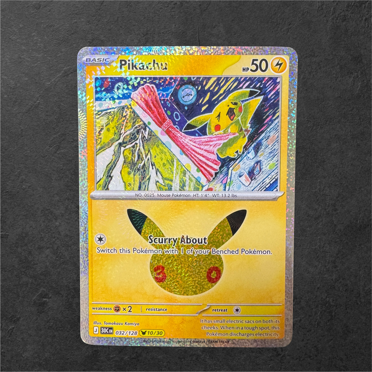30th Celebrations Pikachu, ex and promos - Choose your card