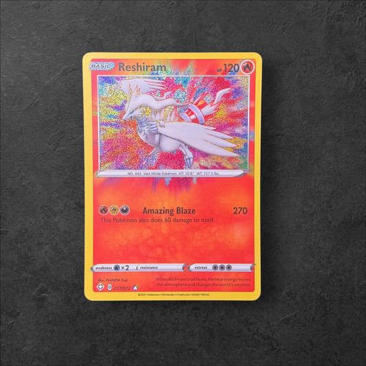 Reshiram Amazing Rare | #017 | NM | Shining Fates | English | 2021