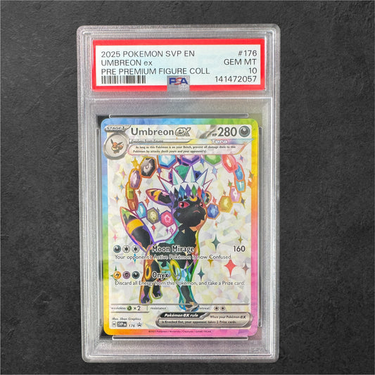 Umbreon ex | #176 | PSA 10 | Prismatic Figure Collection | English | 2025