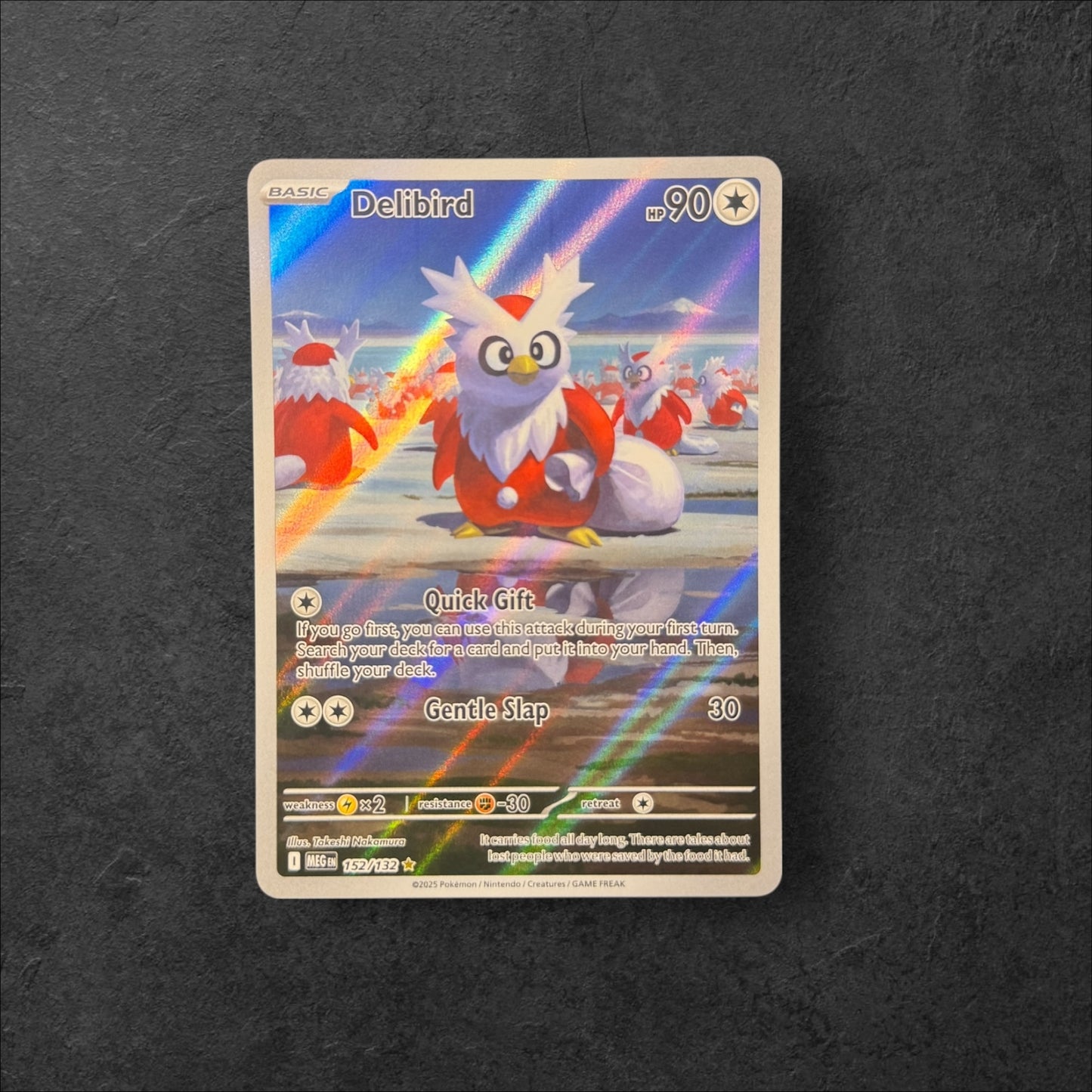 Delibird | #152 | NM | Mega Evolution Base Set | English | 2025