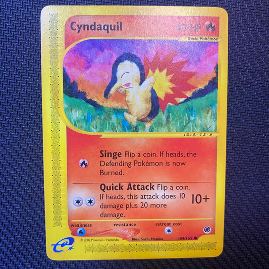 Cyndaquil | #104 | NM | Expedition | ENG | 2002