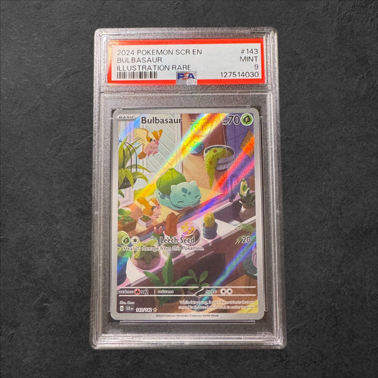 Bulbasaur | #143 | PSA 9 | Stellar Crown | English | 2024